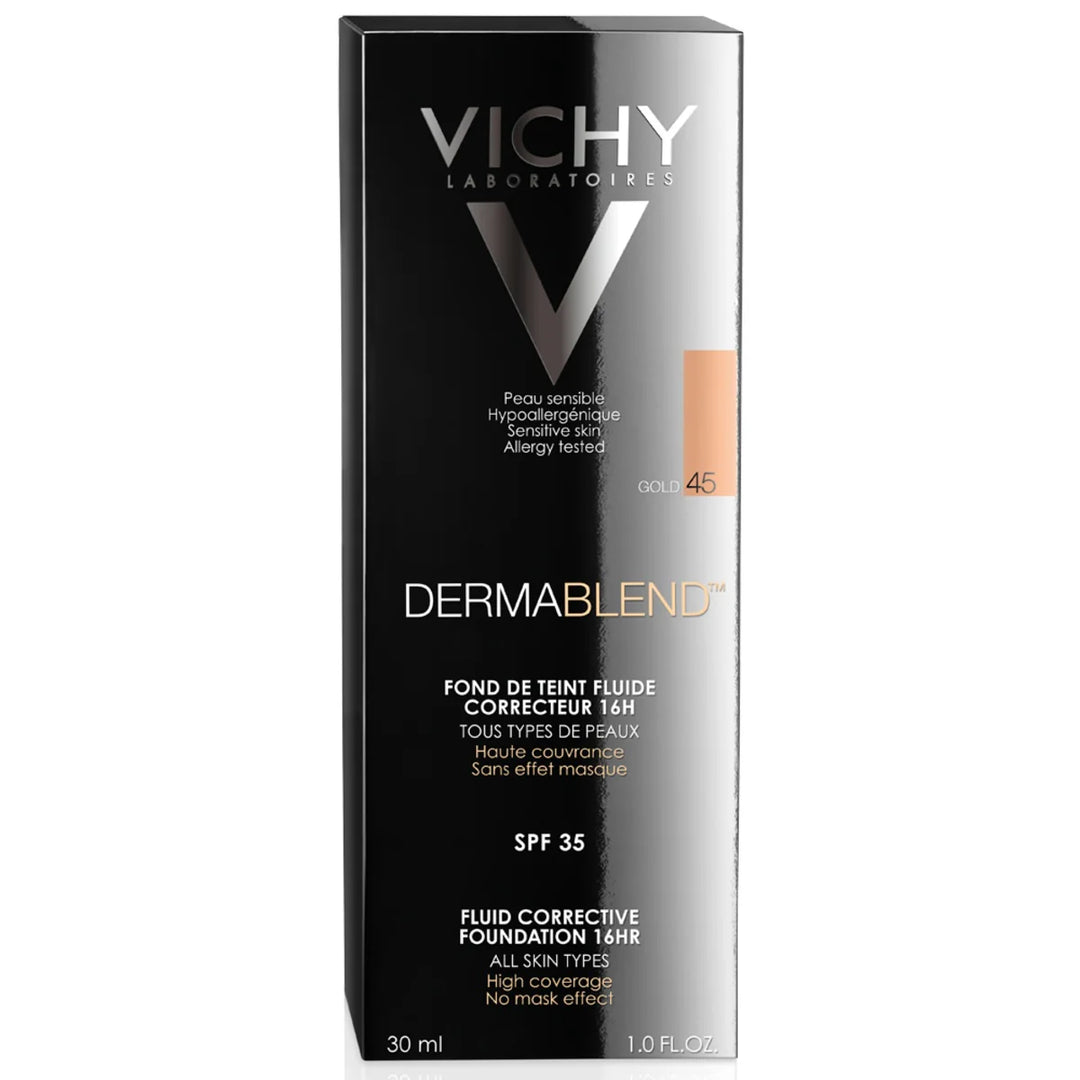 Vichy dermablend Fluid 45 Gold 30 ml (16 H Spf35)