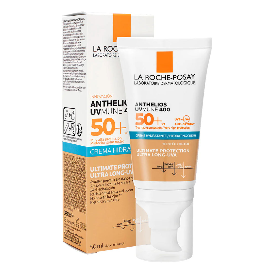Laroche Anthelios Uv Mune 400 Crema Color fps50+ 50ml