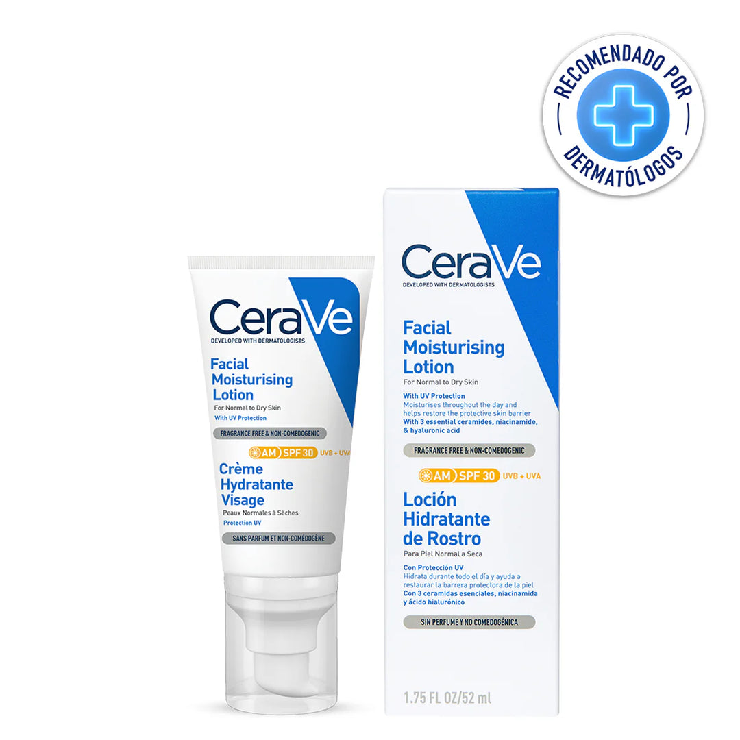 CERAVE / CERAVE LOCIÓN HIDRATANTE DE ROSTRO FPS30 PIEL SECA 52ML