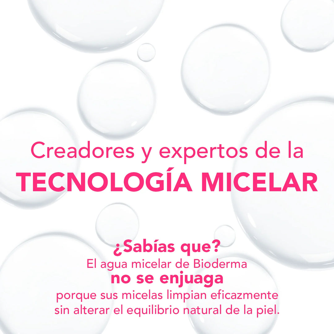 BIODERMA / BIODERMA SENSIBIO H2O 500 ML BOMBA INVERSA