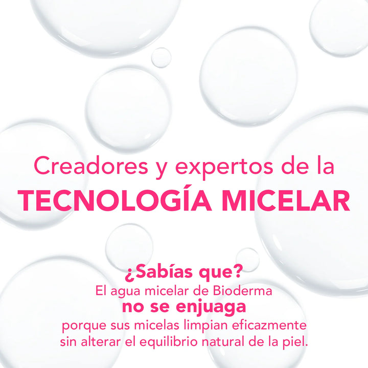 BIODERMA / BIODERMA SENSIBIO H2O 500 ML BOMBA INVERSA