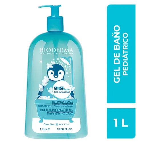 Bioderma abcderm gel de baño 1l