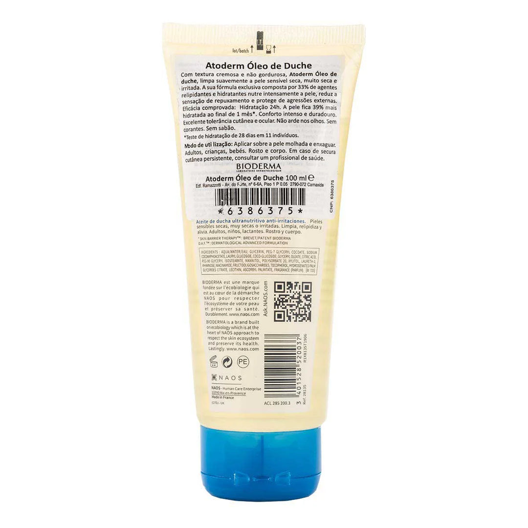 BIODERMA / BIODERMA ATODERM ACEITE DE DUCHA 100ML