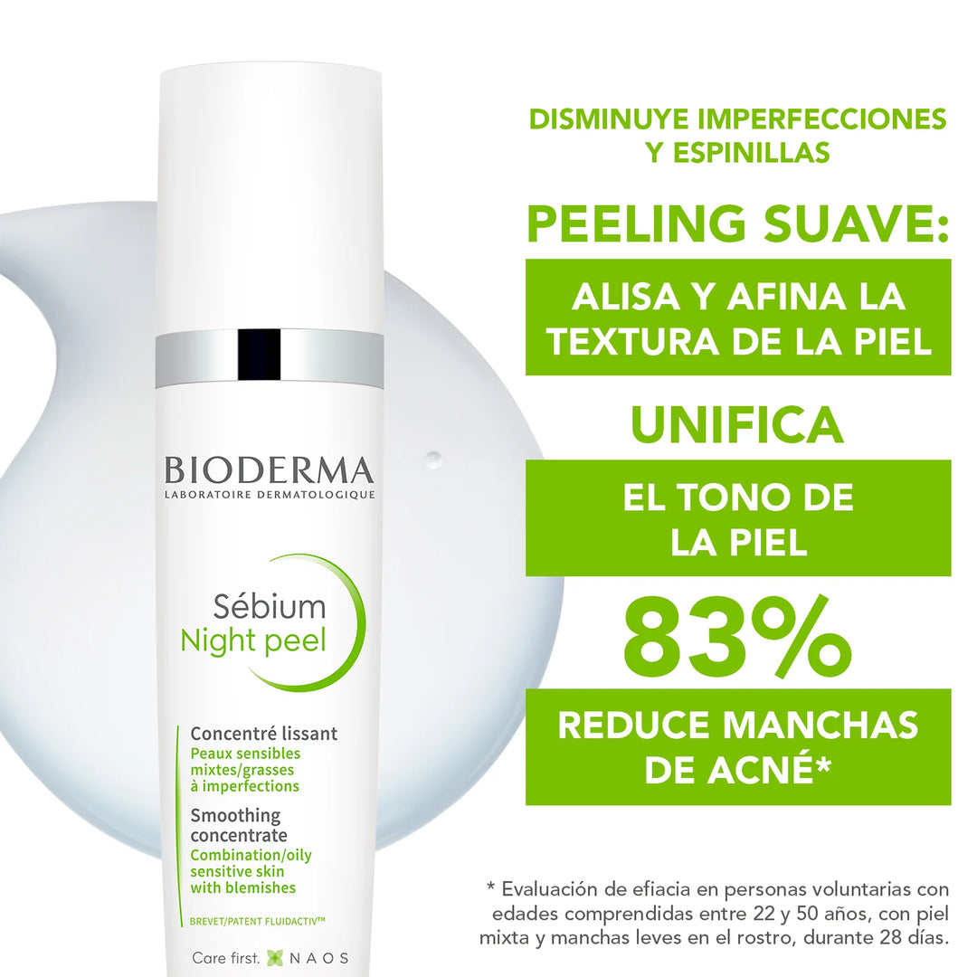 Bioderma sebium night peel 40ml
