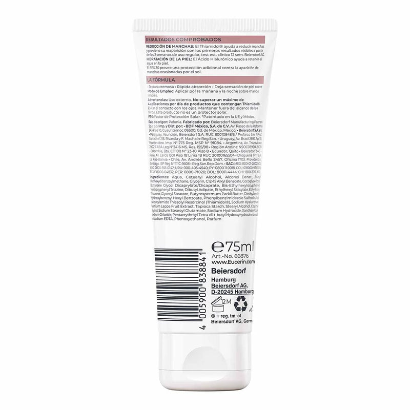 Eucerin Anti-Pigment Crema De Manos 75ml.