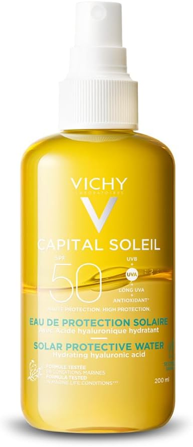 VICHY / CAPITAL SOLEIL AGUA SOLAR HIDRATANTE FPS 50 200 ML