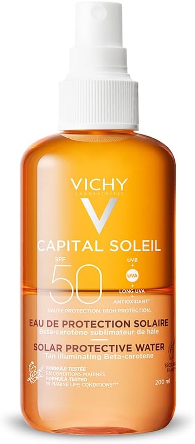 VICHY / CAPITAL SOLEIL AGUA SOLAR BRONCEADORA FPS 50 200 ML