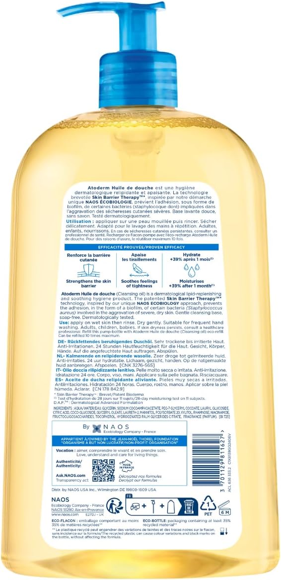BIODERMA / BIODERMA ATODERM ACEITE DE DUCHA 1L
