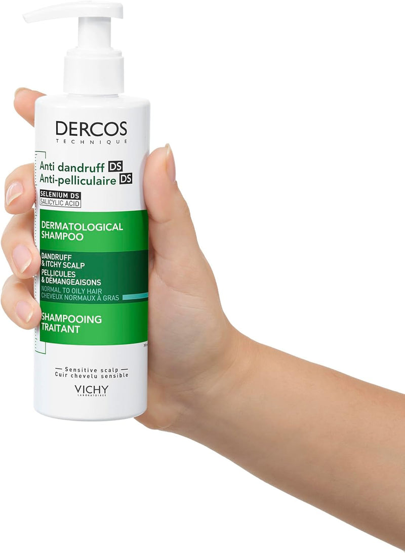 VICHY / DERCOS SHAMPOO ANTICASPA PARA CABELLO NORMAL A GRASO 390ML