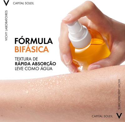 VICHY / CAPITAL SOLEIL AGUA SOLAR HIDRATANTE FPS 50 200 ML