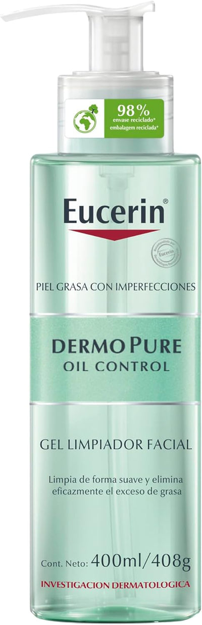 Eucerin DermoPure Gel Limpiador Facial 400 ml