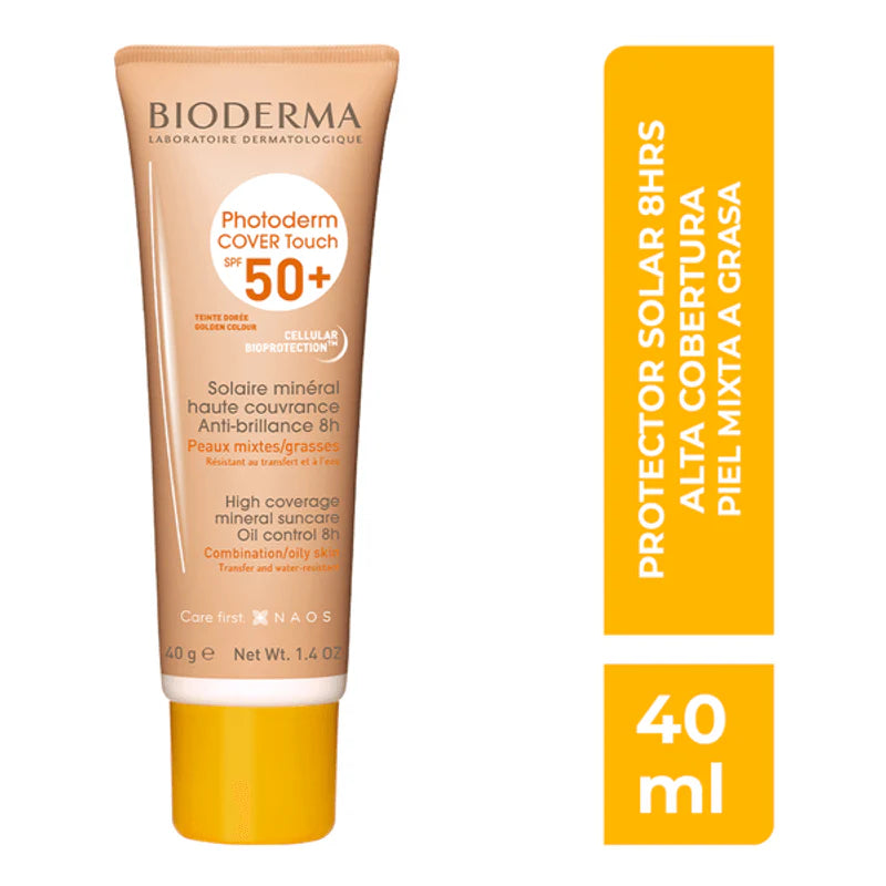 Bioderma Photoderm Cover Touch fps50+ 40g dorado