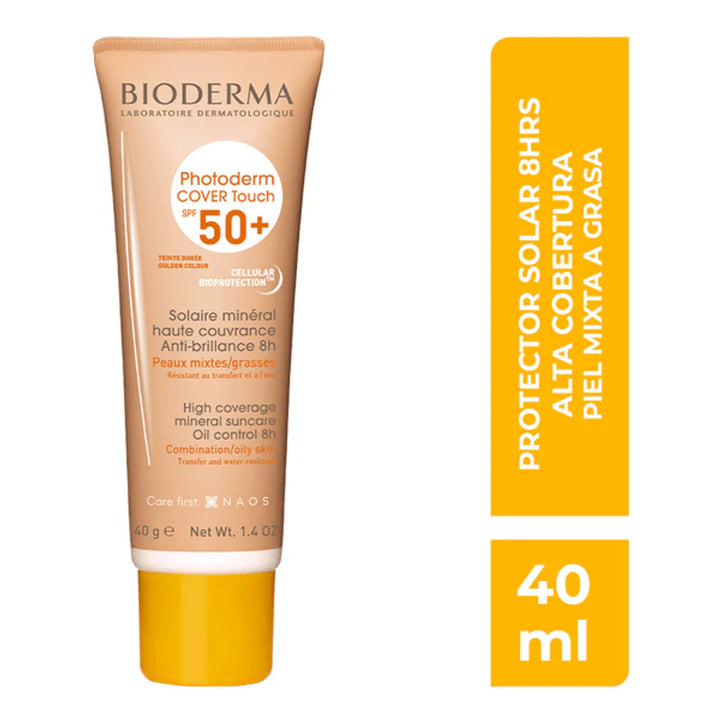 Bioderma Photoderm Cover Touch fps50+ 40g dorado