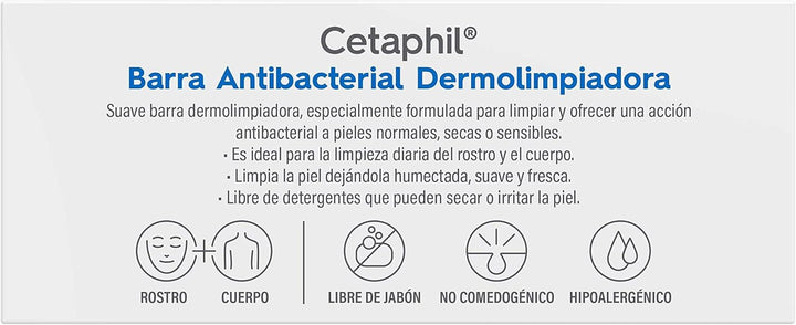 Cetaphil barra dermolimpiadora jbn 127 gr ^^ n