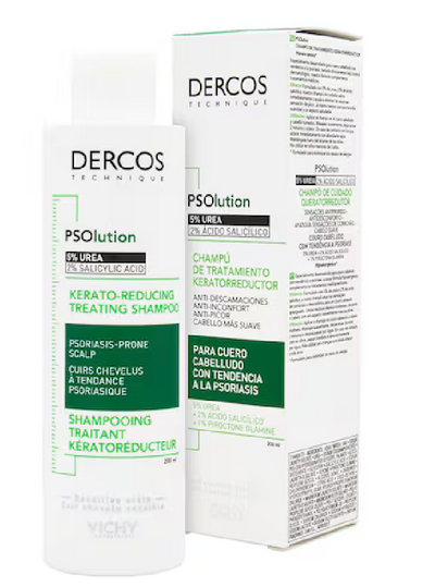 VICHY / DERCOS PSOLUTION SHAMPOO DE TRATAMIENTO KERATORREDUCTOR 200 ML