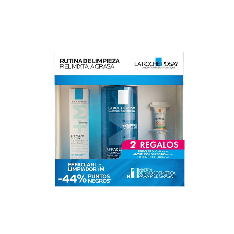 Laroche Kit Effaclar Gel Limpieza Para Piel Grasa