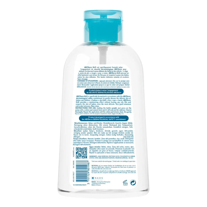 BIODERMA / BIODERMA ABCDERM H2O 1 LT