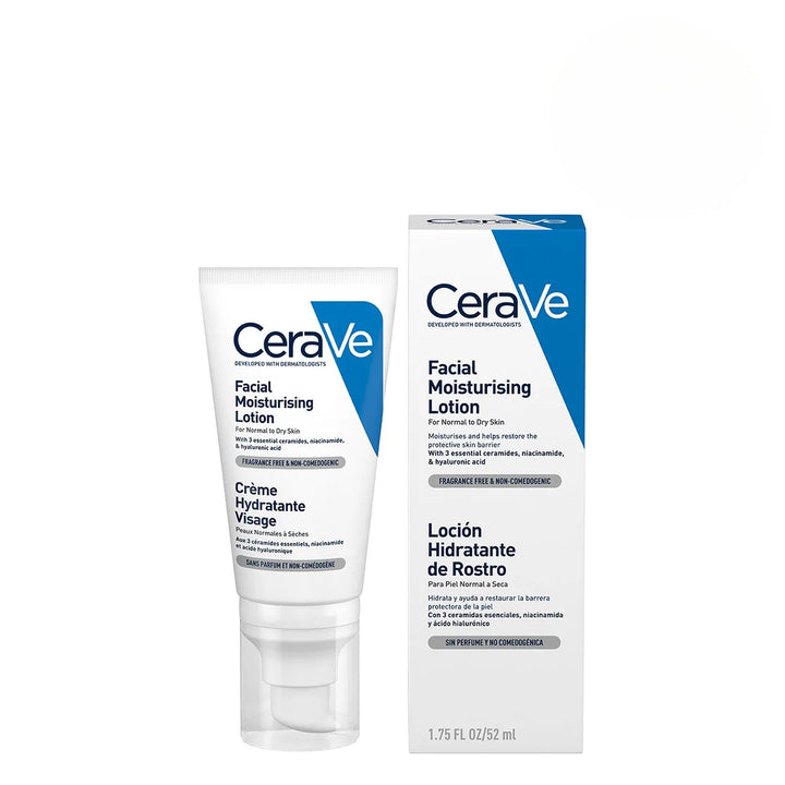 Cerave locion hidratante rostro 52 ml.