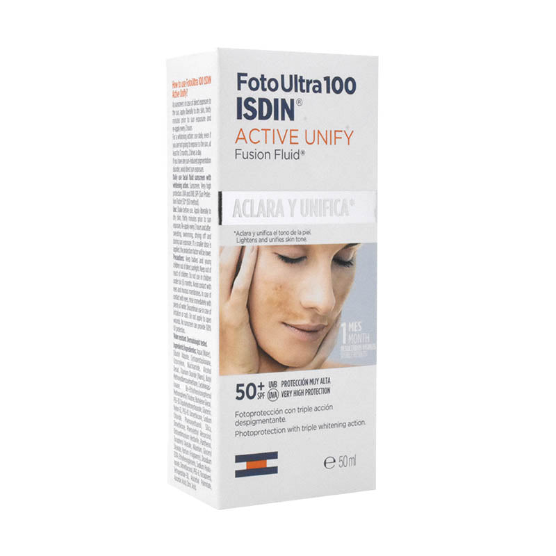 Isdin fotoultra 100 active unify fusion fluid fps50+ 50ml