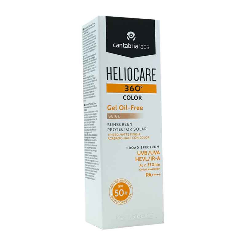 Heliocare 360 gel oil free 50 ml beige fps50+