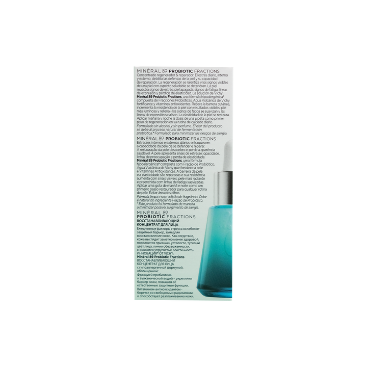Vichy mineral 89 probiotic fractions 30 ml