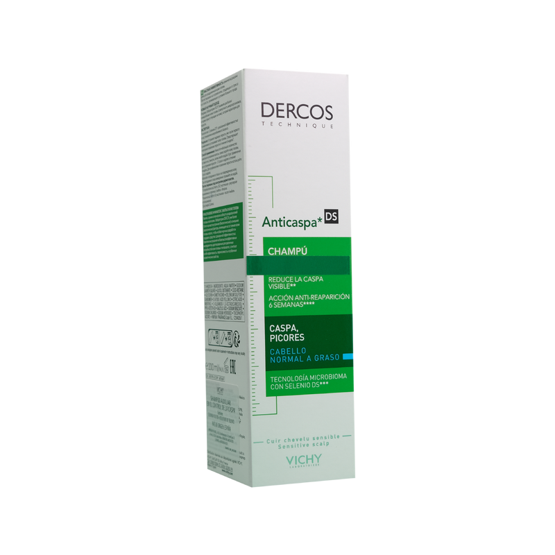 Vichy dercos anticaspa grasa shampoo 200 ml