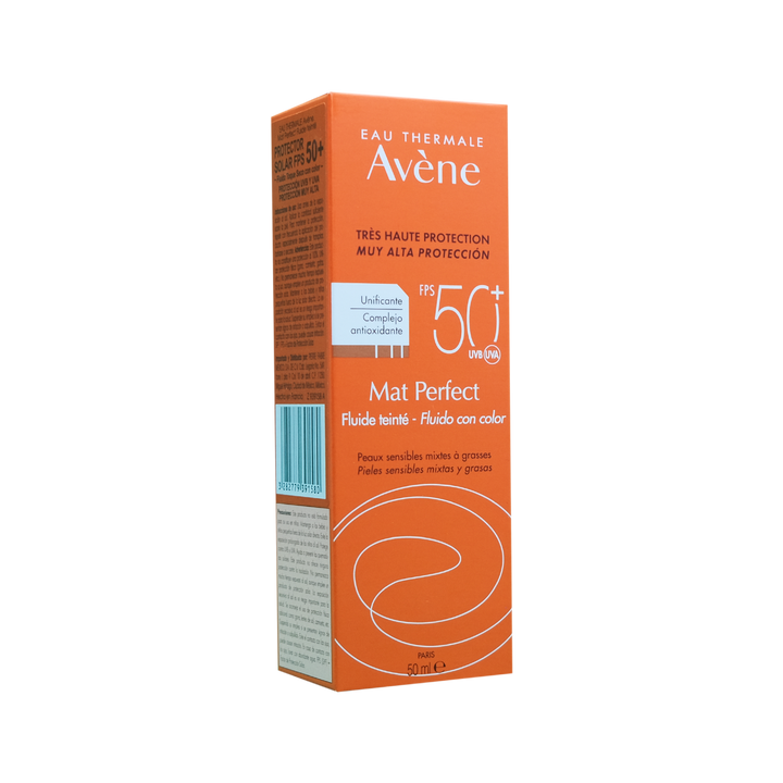 Avene Bloqueador Emulsion Toque Seco Color 50 ml fps50+