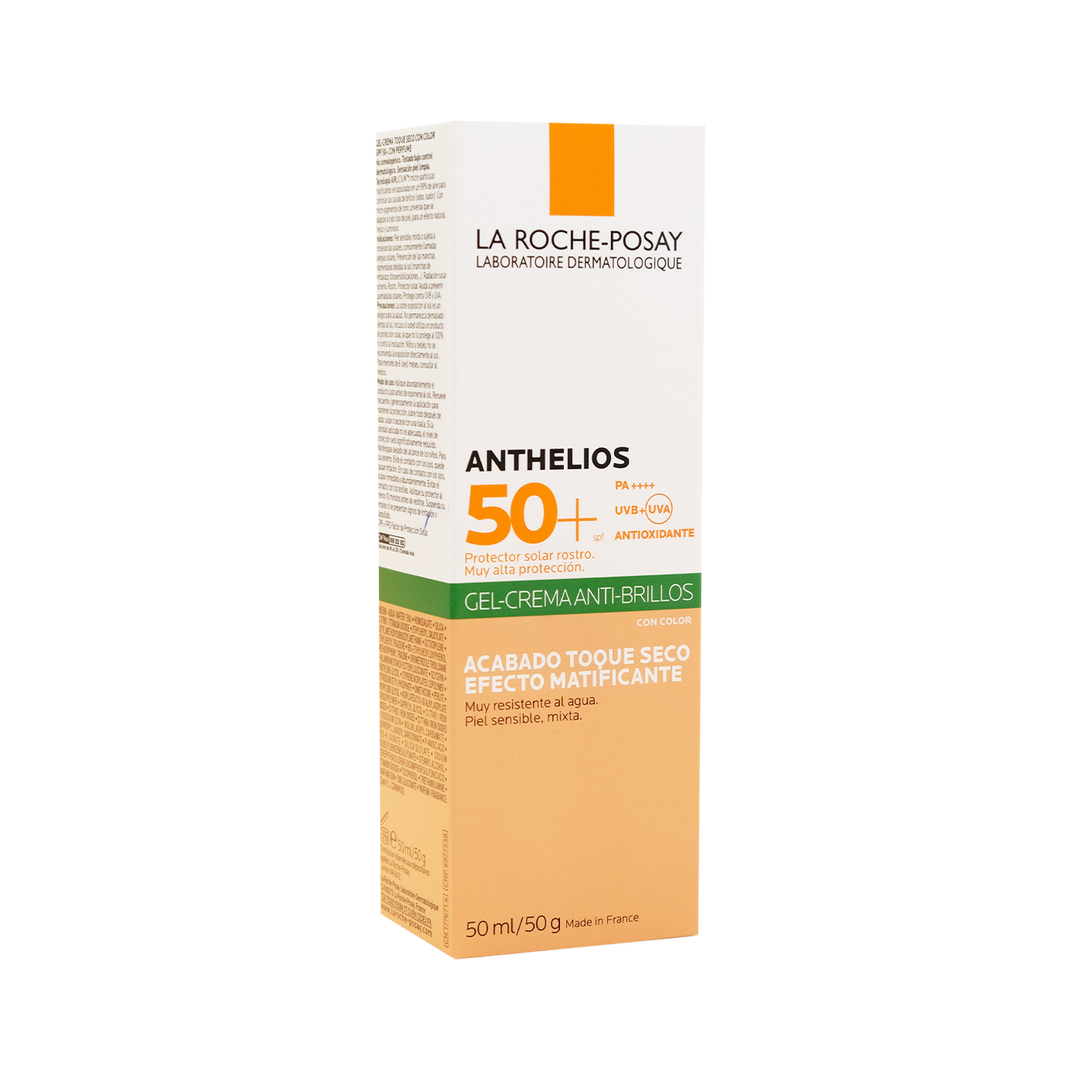 Laroche anthelios gel crema toque seco c/color 50 + 50 ml