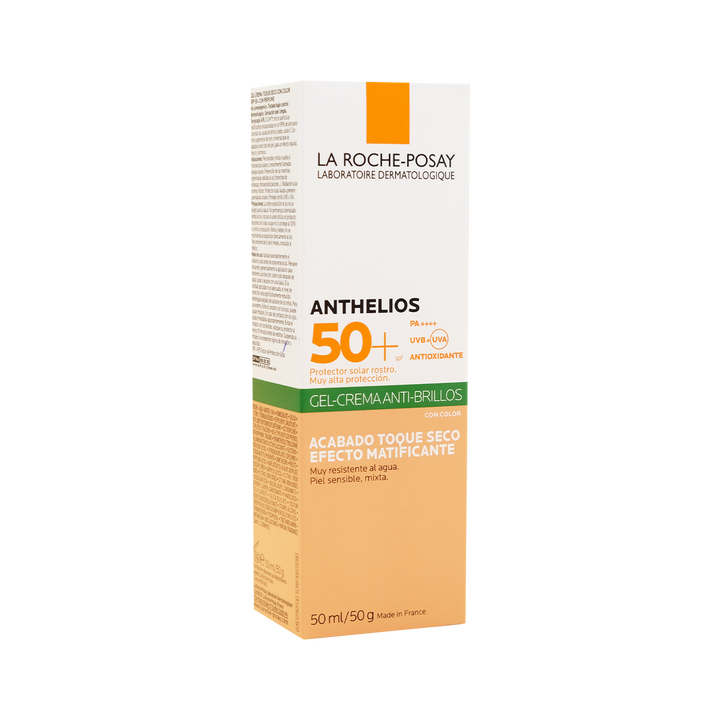 Laroche anthelios gel crema toque seco c/color 50 + 50 ml