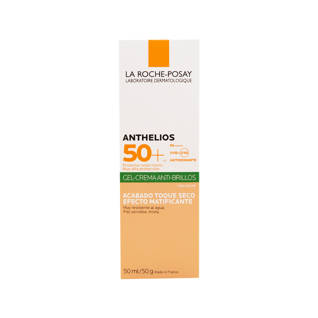 Laroche anthelios gel crema toque seco c/color 50 + 50 ml