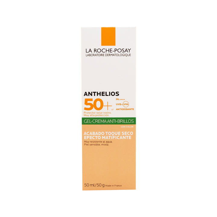 Laroche anthelios gel crema toque seco c/color 50 + 50 ml