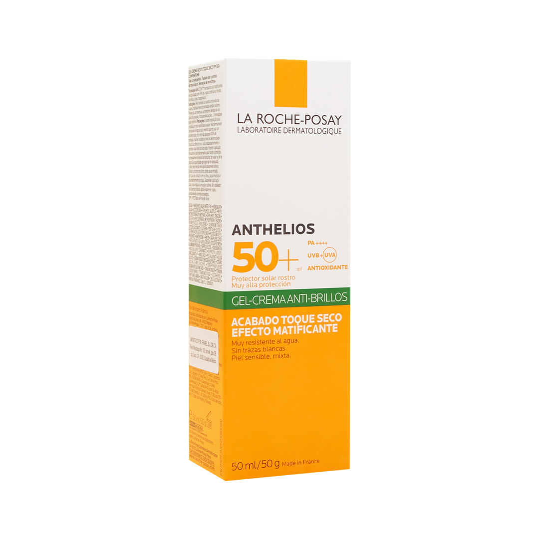 Laroche anthelios gel crema toque seco 50+ 50ml