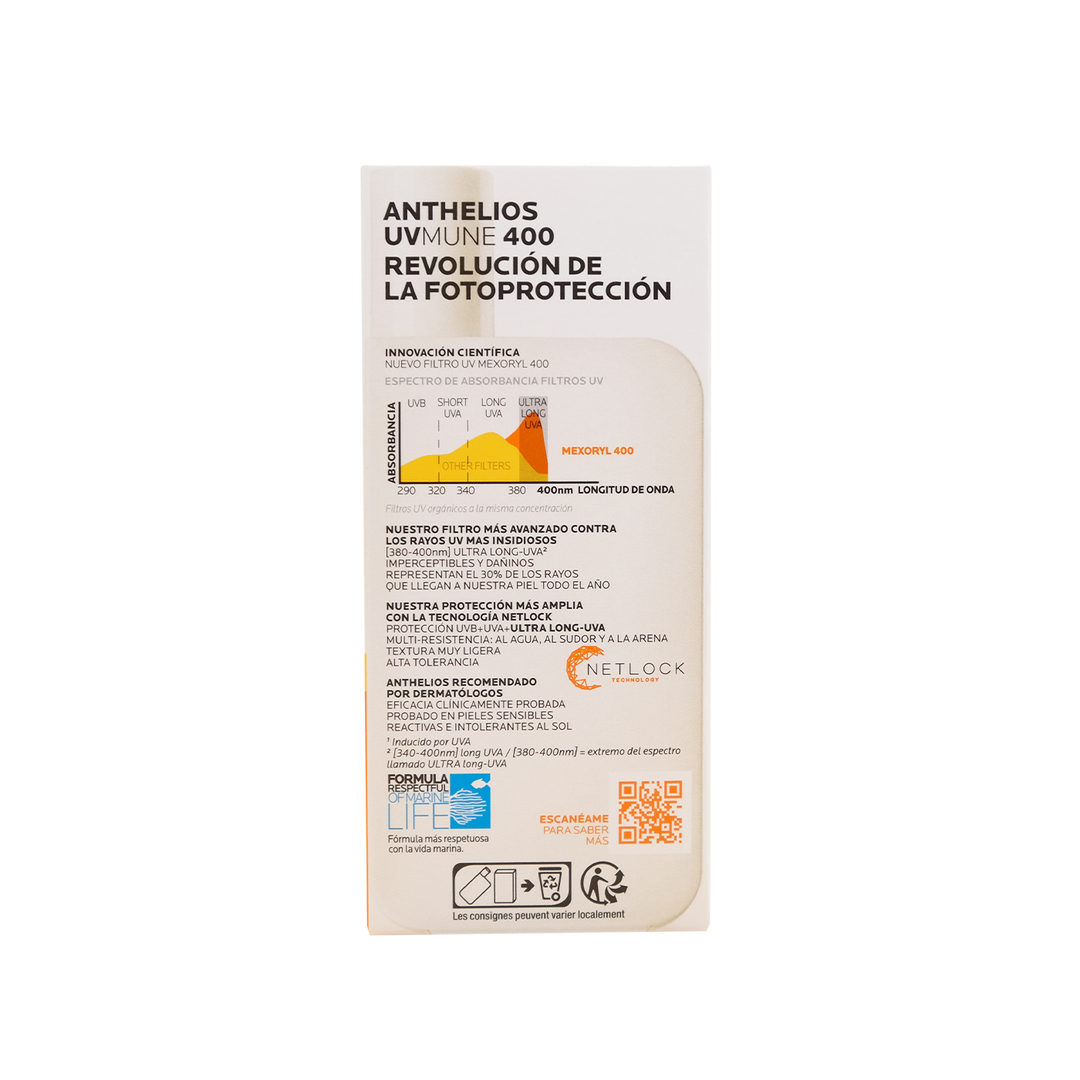 Laroche anthelios uv 400 mune fluido invisible fps50+ 50ml