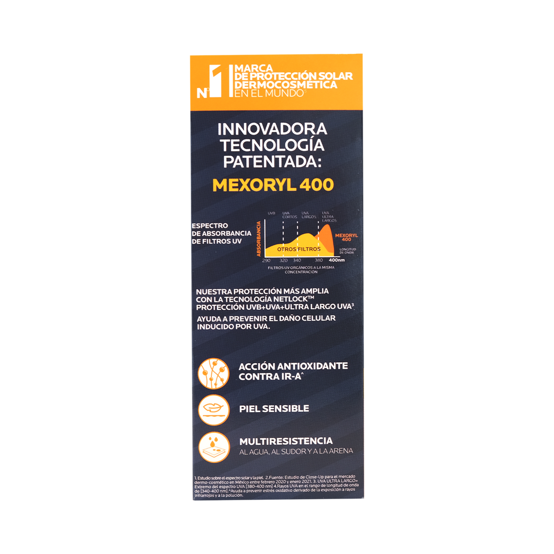 Laroche anthelios uv 400 mune fluido color fps50+ 50ml