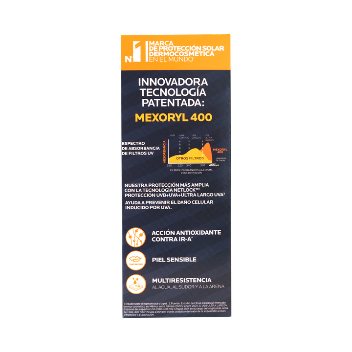 Laroche anthelios uv 400 mune fluido color fps50+ 50ml