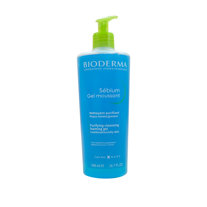 Bioderma sebium moussant gel 500 ml.