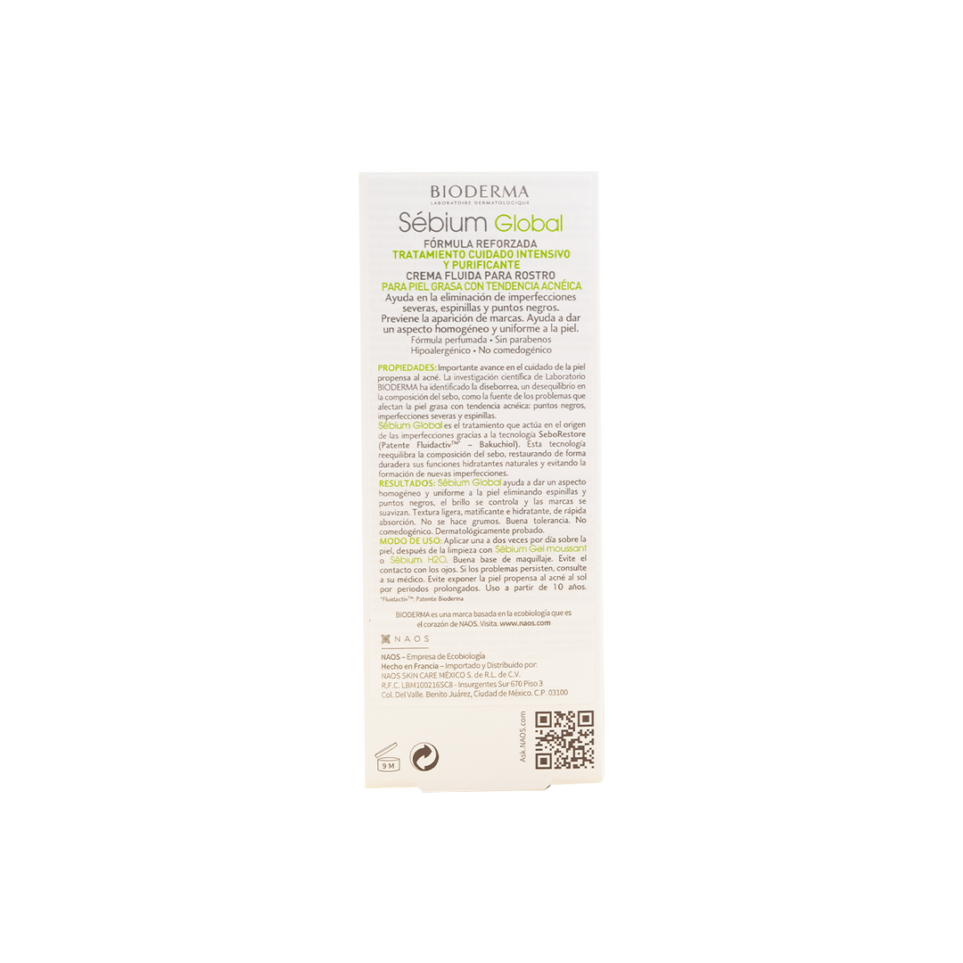 Bioderma sebium global 30 ml.