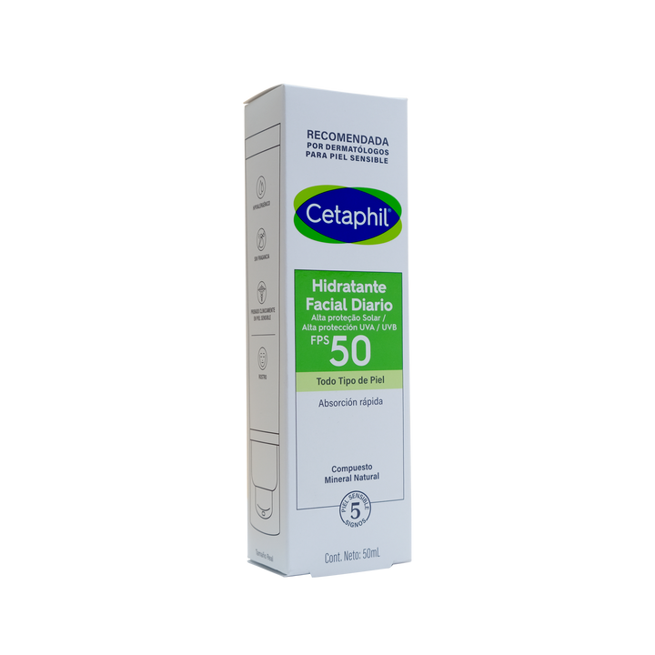 Cetaphil locion hidratante fac fps50 50 ml