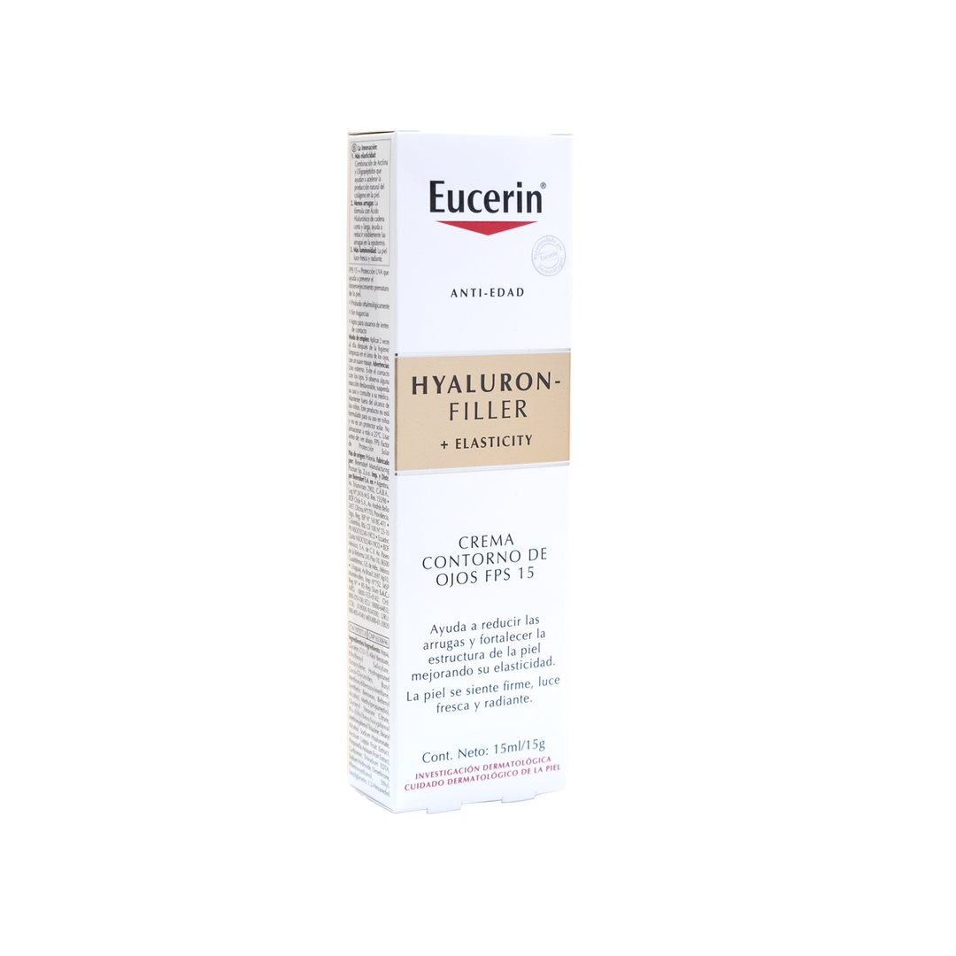 Eucerin hyaluron filler elasticity contorno de ojos 15ml