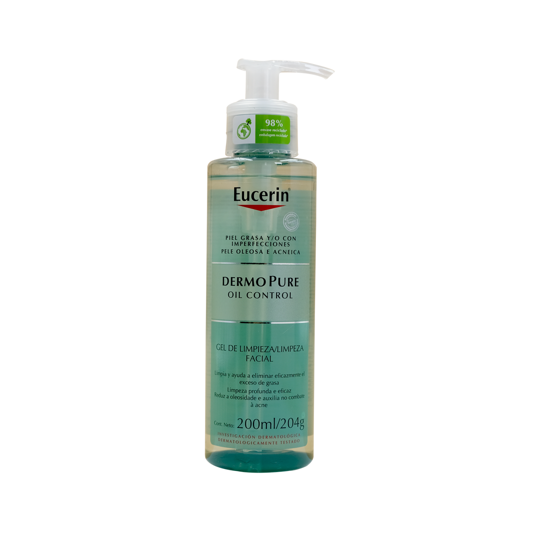 Eucerin DermoPure Gel Limpiador Facial 200 ml