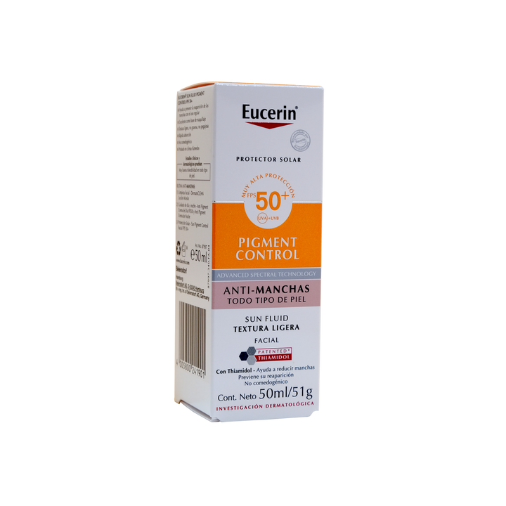 Eucerin bloq pigment control sun fluid 50 ml fps 50+