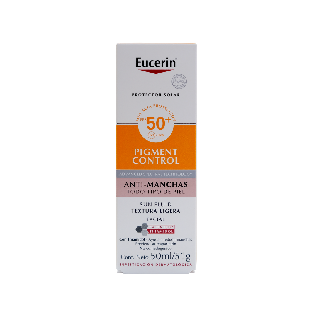 Eucerin bloq pigment control sun fluid 50 ml fps 50+