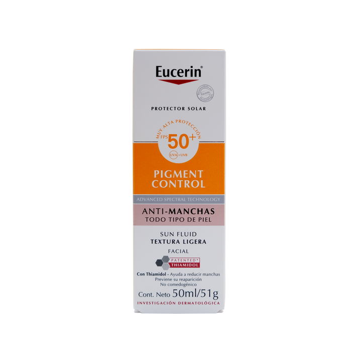 Eucerin bloq pigment control sun fluid 50 ml fps 50+