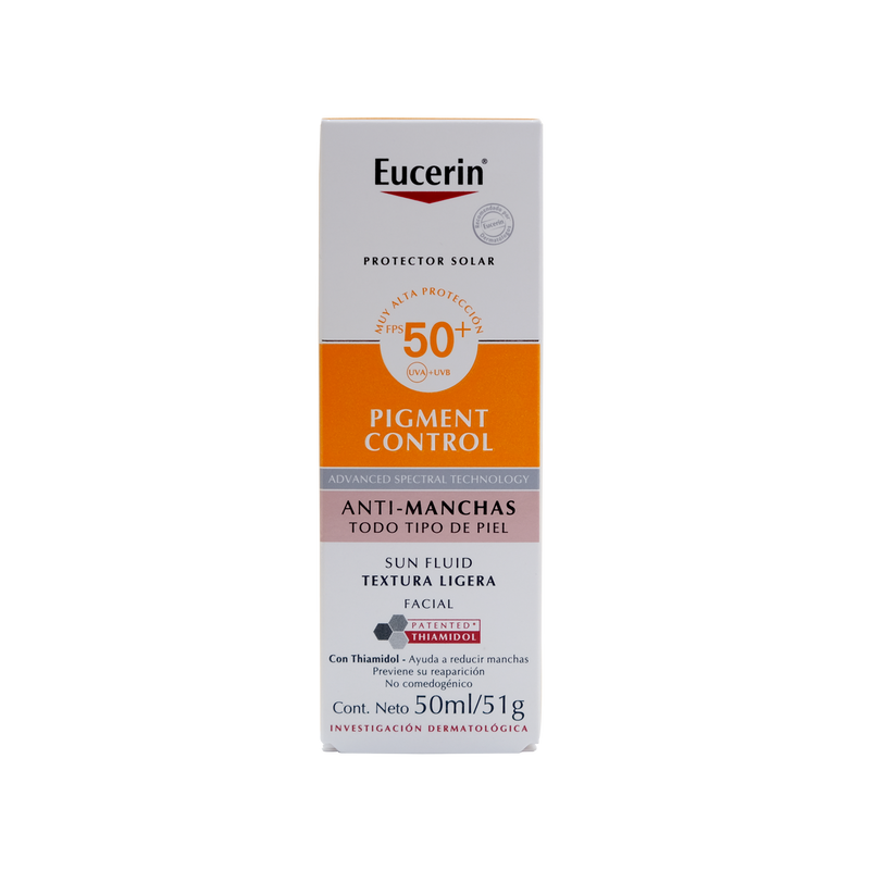 Eucerin bloq pigment control sun fluid 50 ml fps 50+