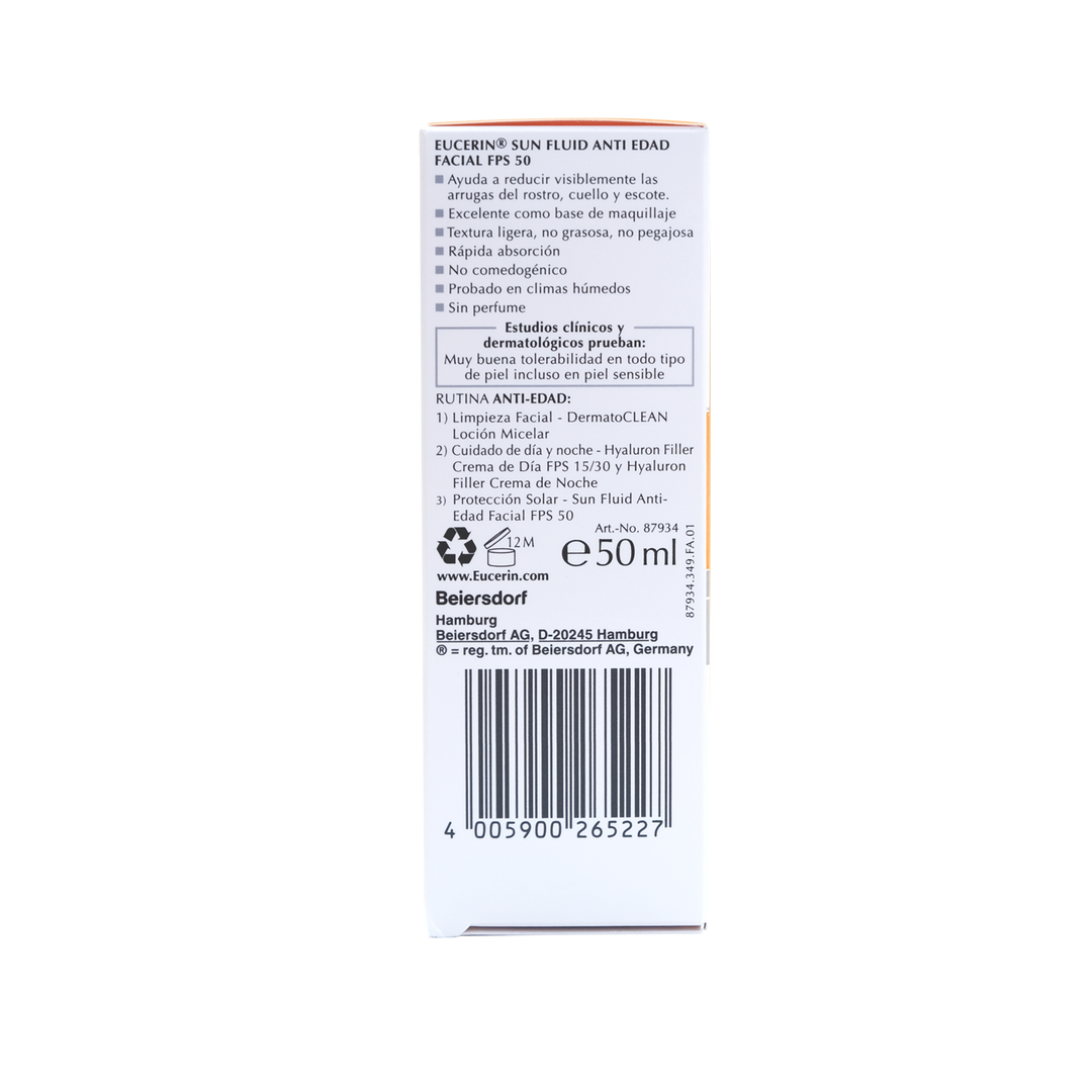 Eucerin Bloq Antiedad fps 50 50 ml