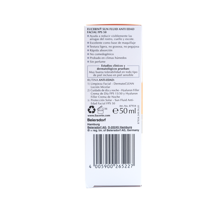 Eucerin Bloq Antiedad fps 50 50 ml