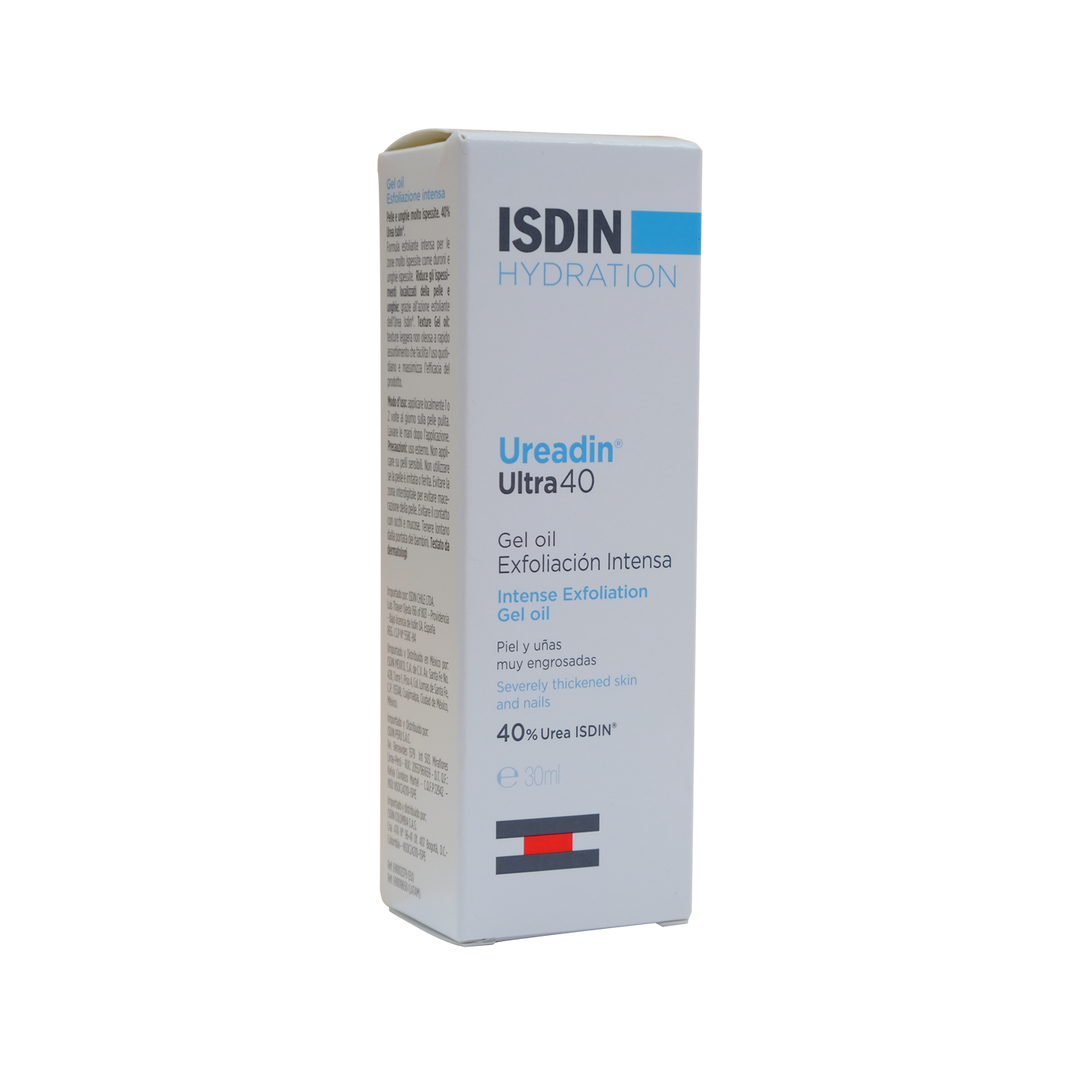 Isdin ureadin ultra 40 gel-oil exfoliación intensa 30 ml