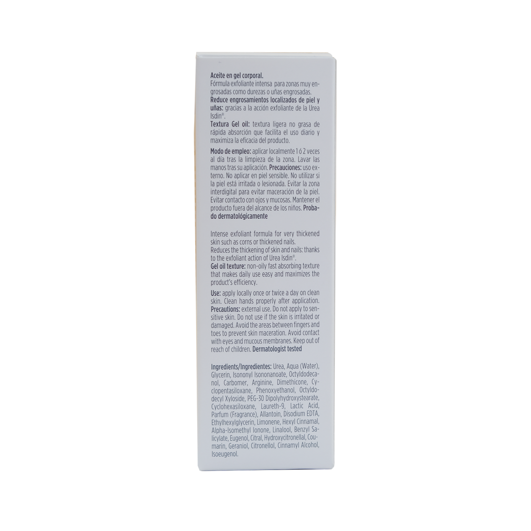 Isdin ureadin ultra 40 gel-oil exfoliación intensa 30 ml