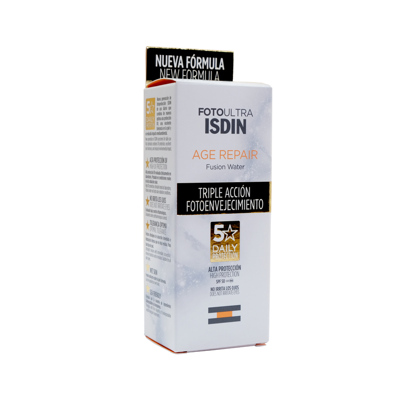 Isdin fotoultra age repair fusion water  50 ml spf50