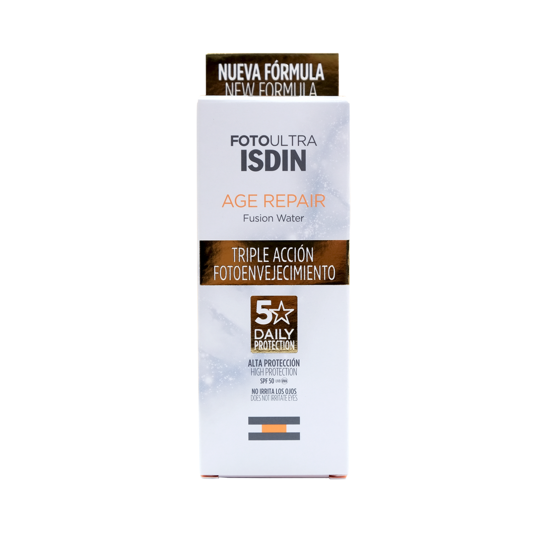 Isdin fotoultra age repair fusion water  50 ml spf50